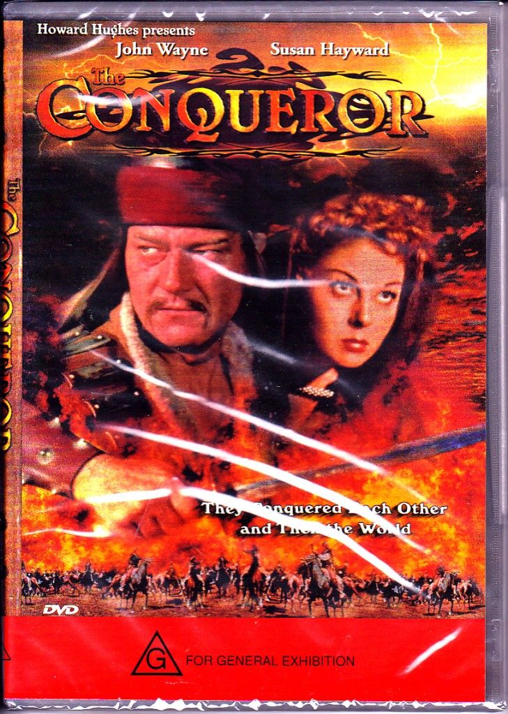 CONQUEROR JOHN WAYNE CLASSIC NEW AND SEALED DVD