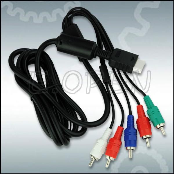 HD Component AV Video Audio Cable New for Sony PS2 PS3