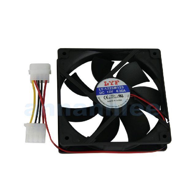 90mm Computer PC 4 Pin Case Fan Cooler Cooling System