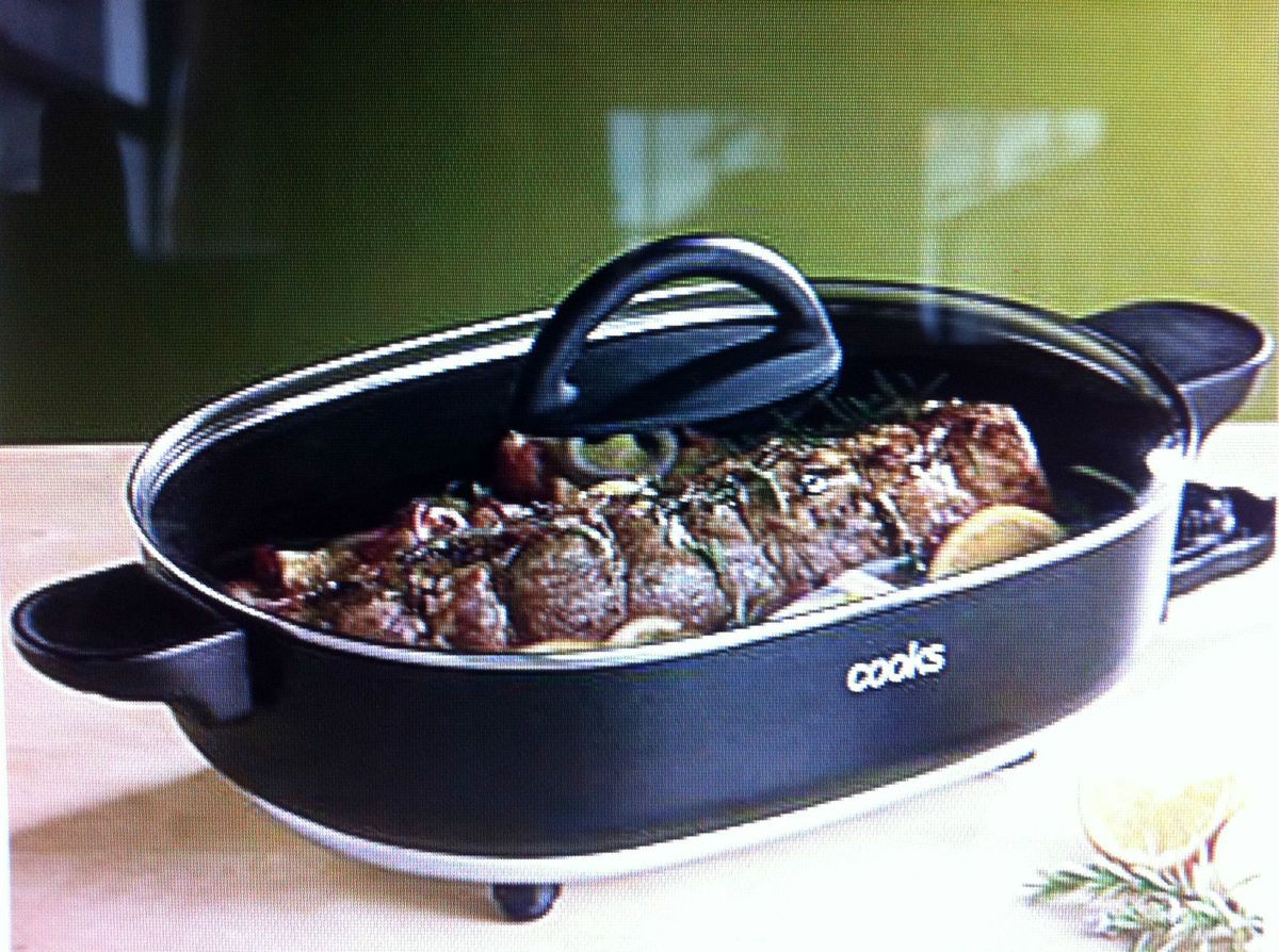  Cooks 16" Electric Skillet 7 Quart