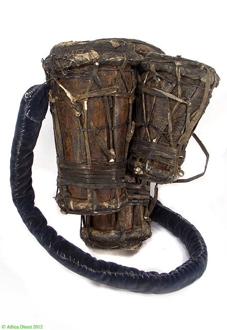 Yoruba Shango Triple Drum Ensemble Bata, Published, Museum Exhibit