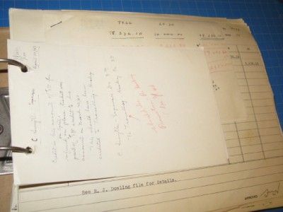  47 Maple Leaf Gardens Ledger with Conn Smythe Selke Autographs