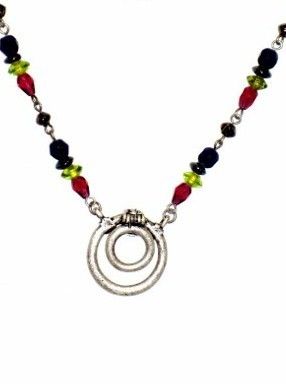 Corinne McCormack Beaded Eyeglass Chain Necklace