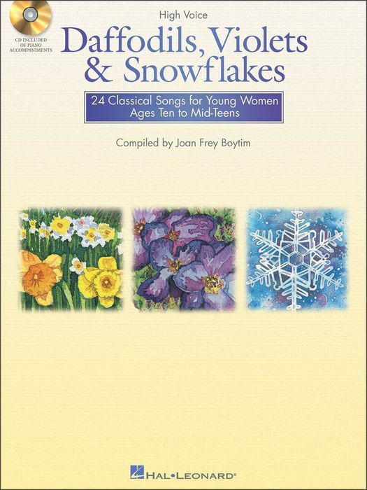 Hal Leonard Daffodils Violets and Snowflakes High BK CD