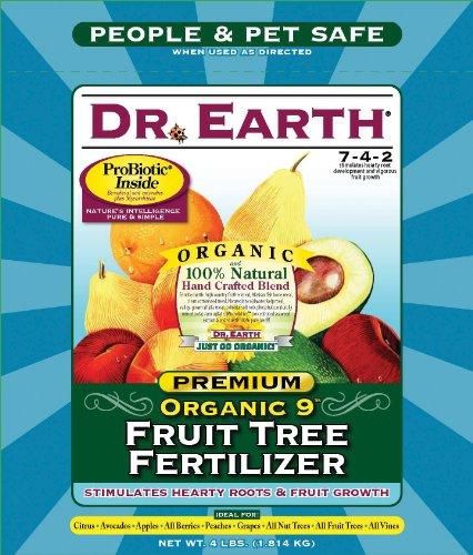 Fruit Tree Fertilizer Dr Earth 708P Organic 9 4 Lb