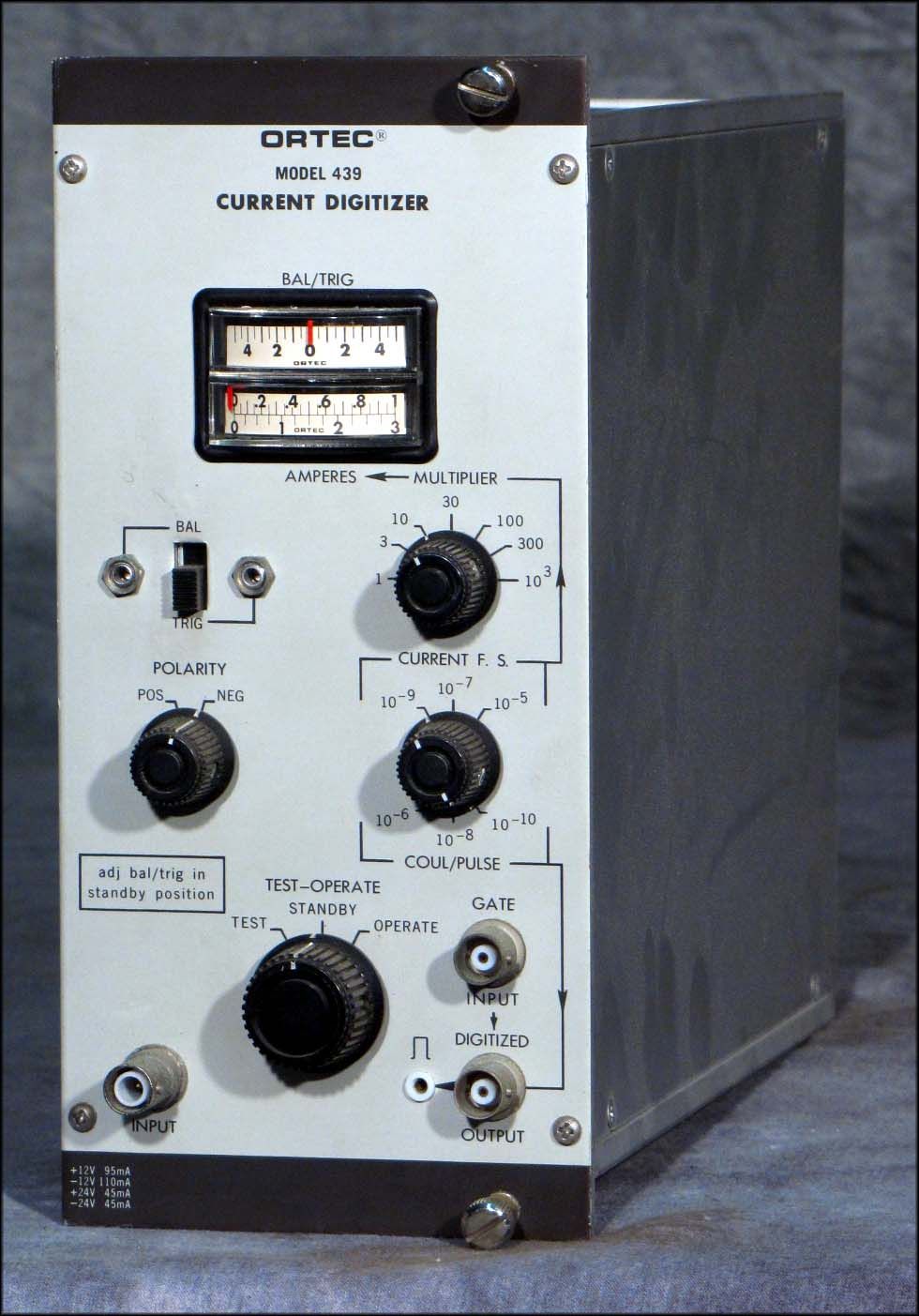 Ortec Model 439 Digital Current Integrator NIM Module