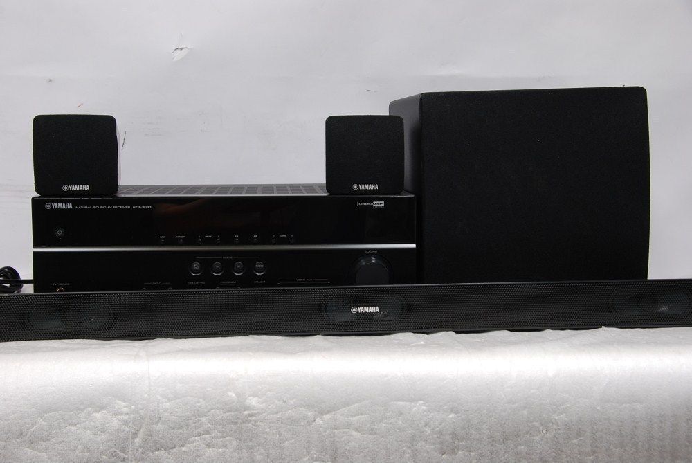 Yamaha YHT 494 5 1 Channel Complete Home Theatre System