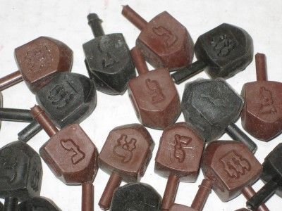 Dreidels Awesome Lot of 50 Dreydl Sevivons Vintage Old Hanukkah