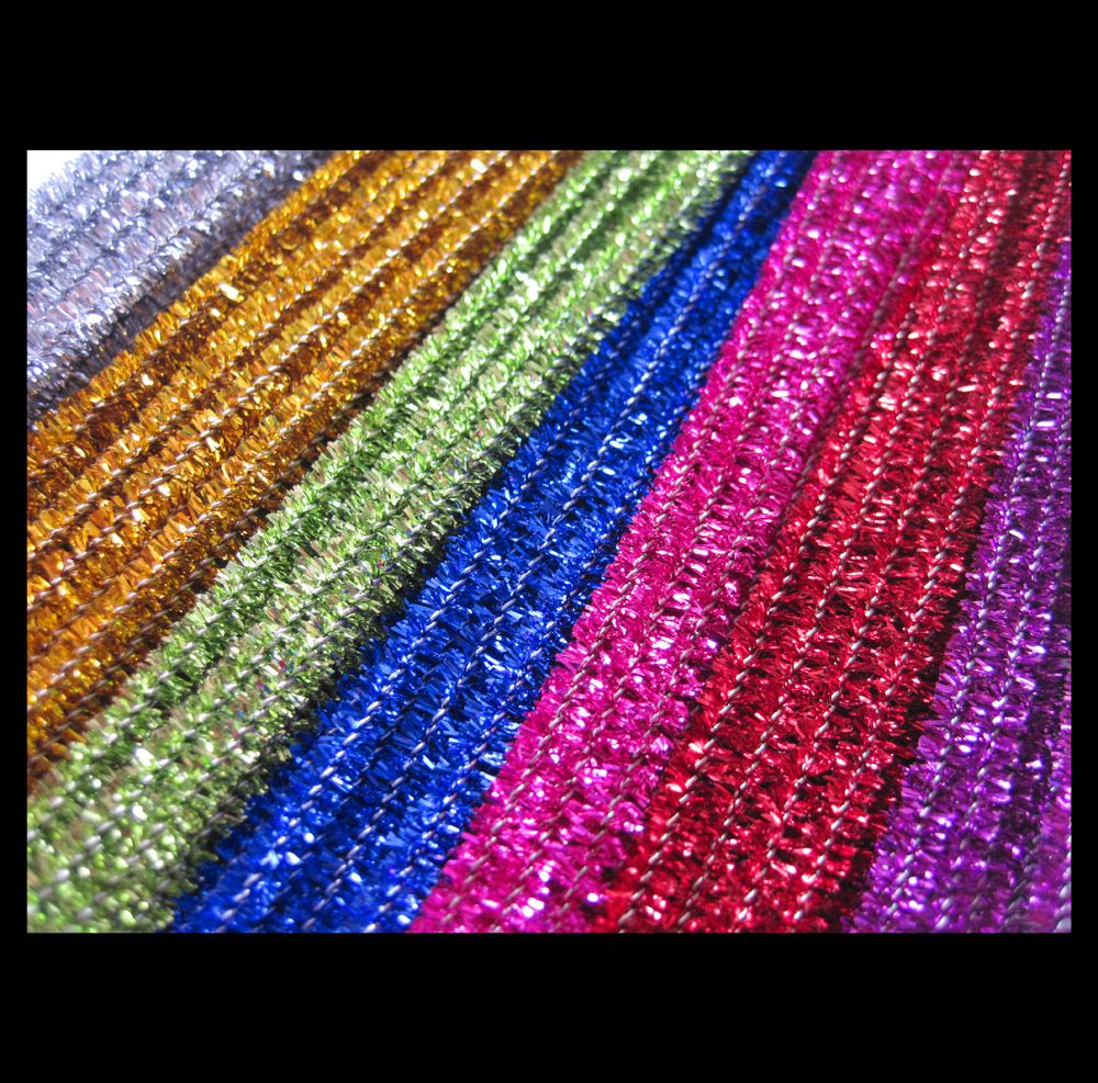 Metallic Color Iron Tie Pipe Cleaners Craft 100pc