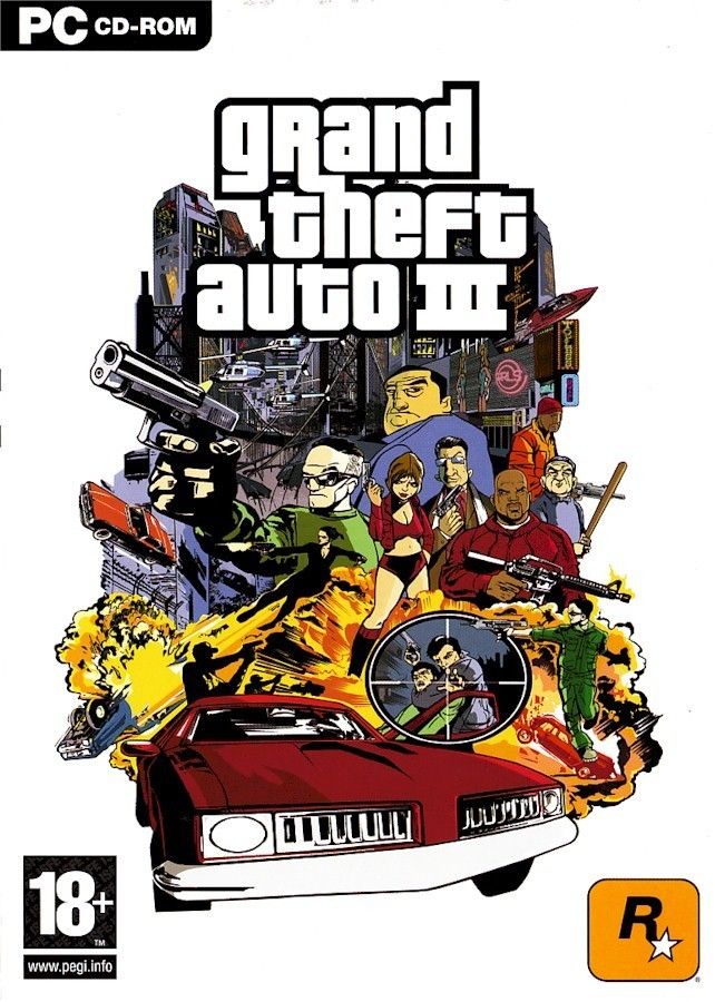 Brand New Computer PC Video Game Grand Theft Auto 3 0710425212031