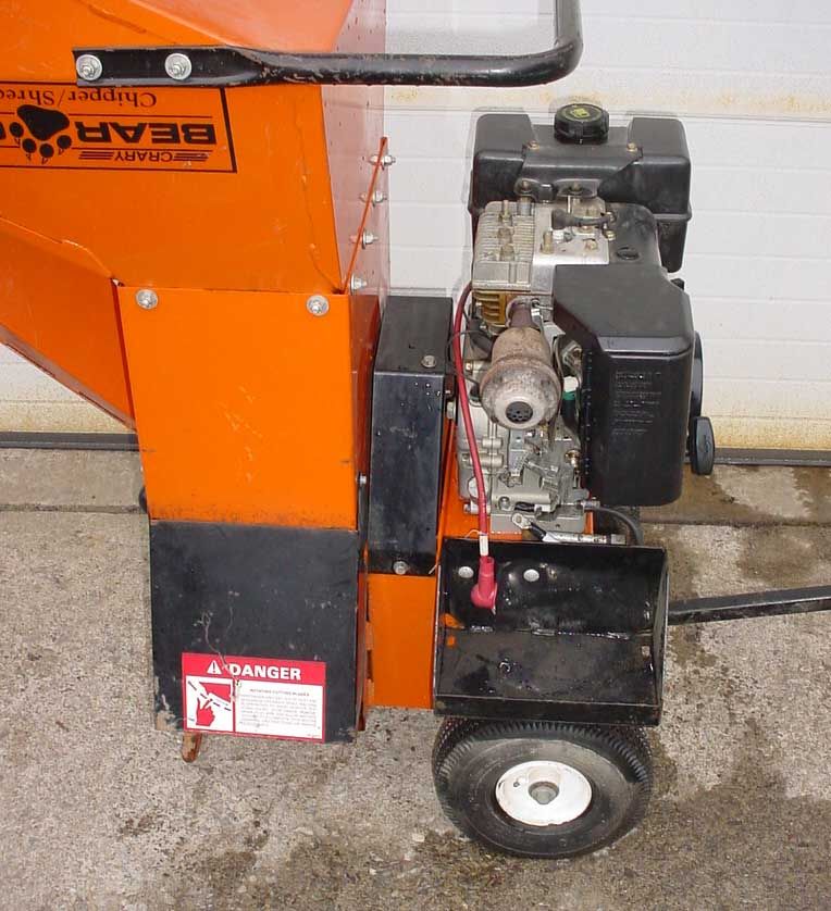 Crary Bearcat Chipper Shredder 3 Model 85 w Electric Start Tow Bar