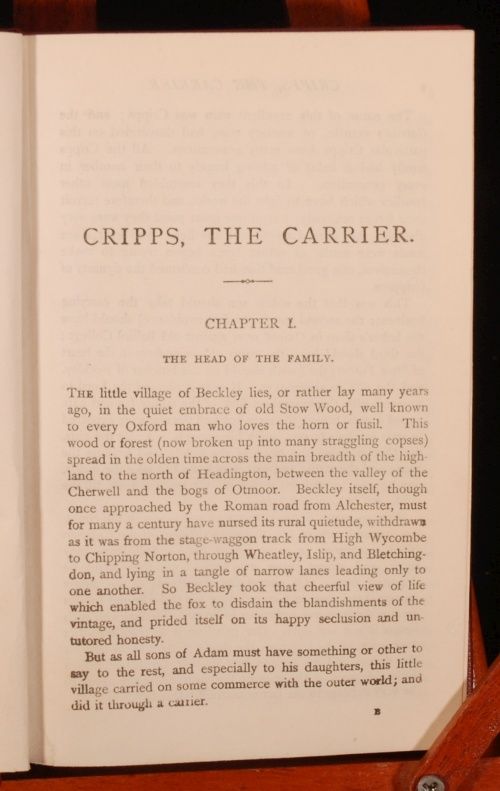 c1890 CRIPPS CARRIER Richard Doddridge BLACKMORE