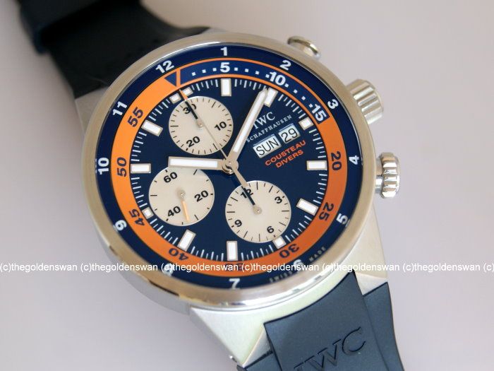 IWC Aquatimer Cousteau Chronograph Limited Edition Ref 378101