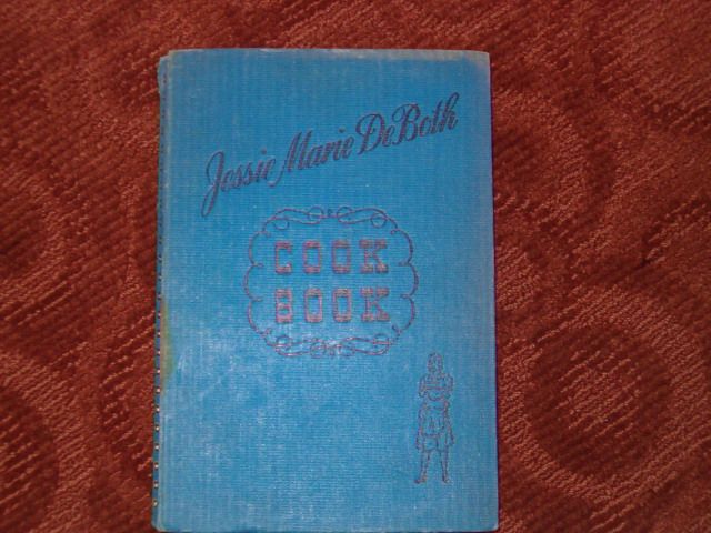 jessie marie deboth cook book 1940