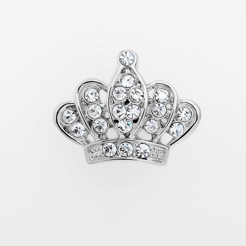  rhinestones crown pin brooch this crown brooch pin features a crown