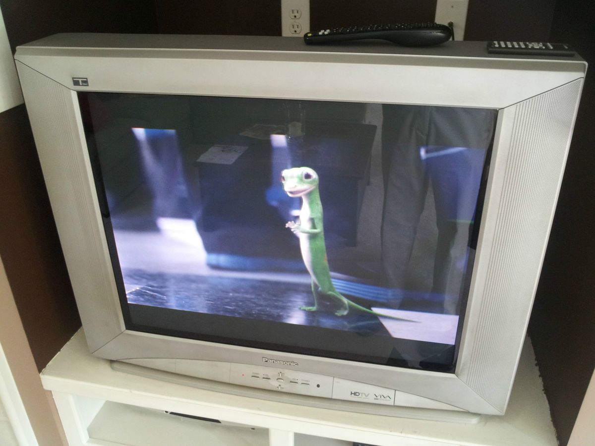 Panasonic Tau Ct 34WX54 34 1080i HD CRT Television