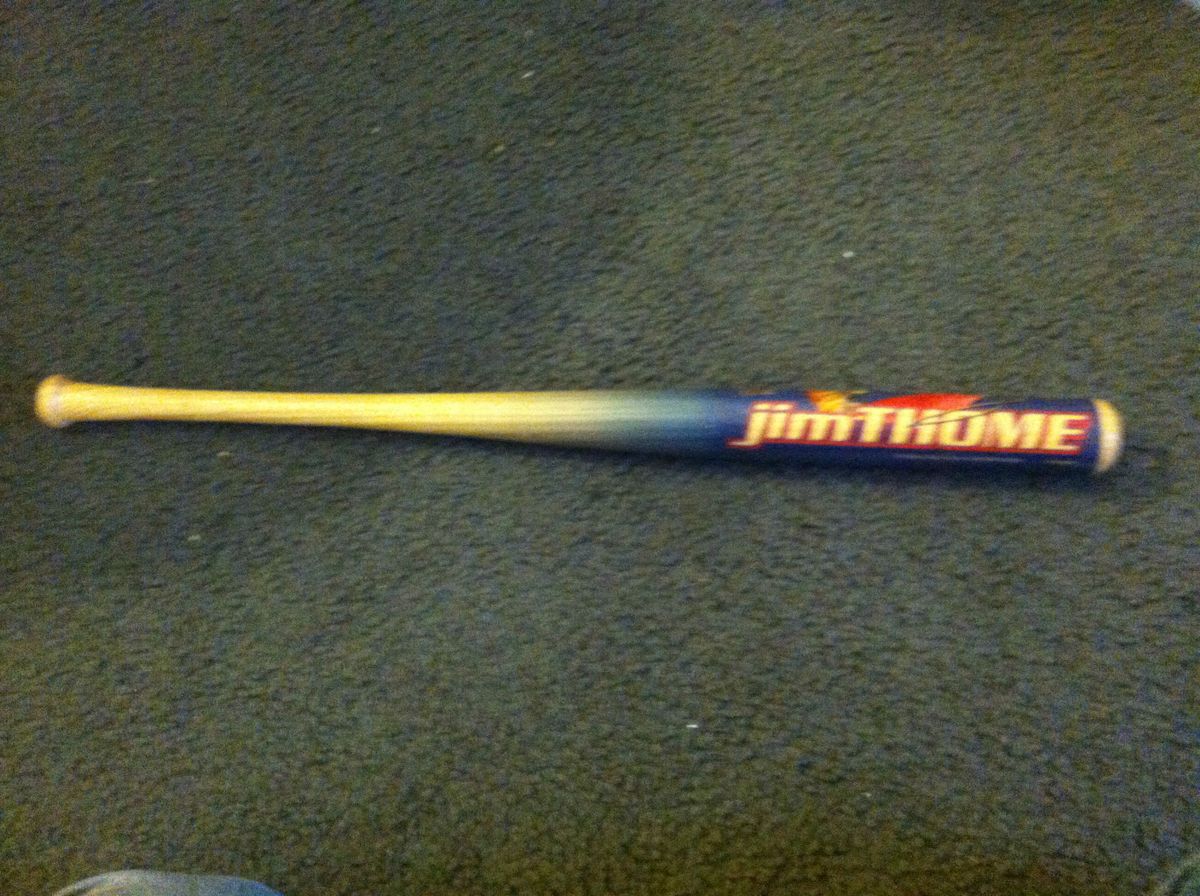 JIM THOME 2004 COOPERSBURG SPORTS MINI LOUISVILLE SLUGGER BASEBALL BAT