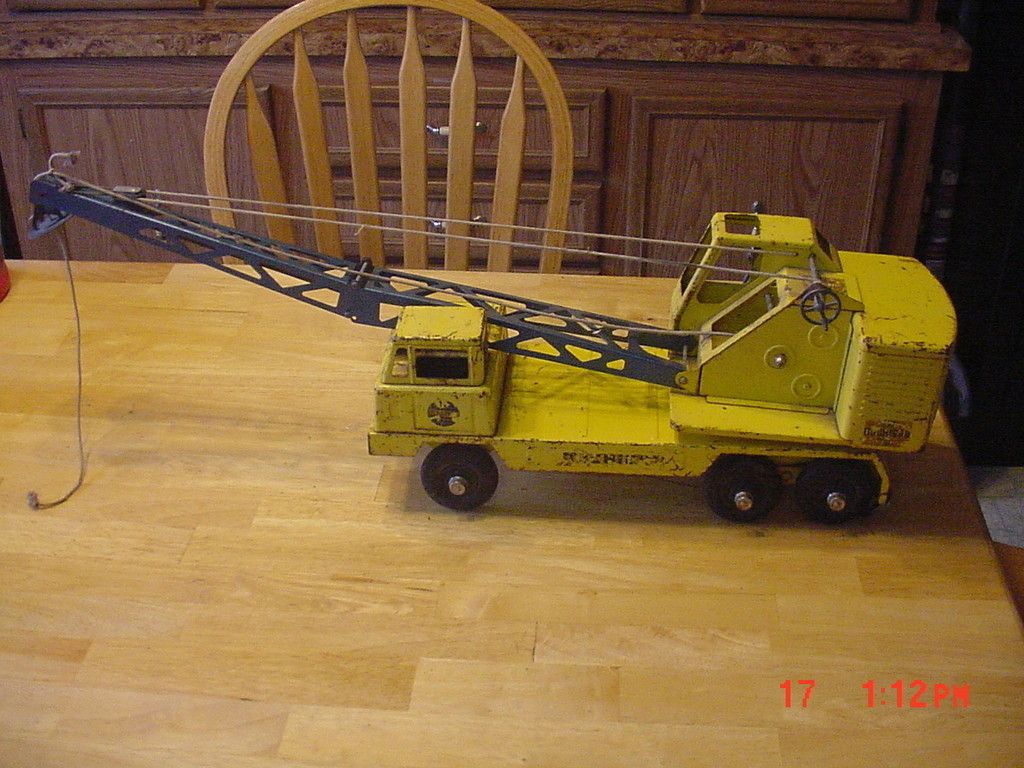 Vintage 50s Nylint Michigan Shovel Crane