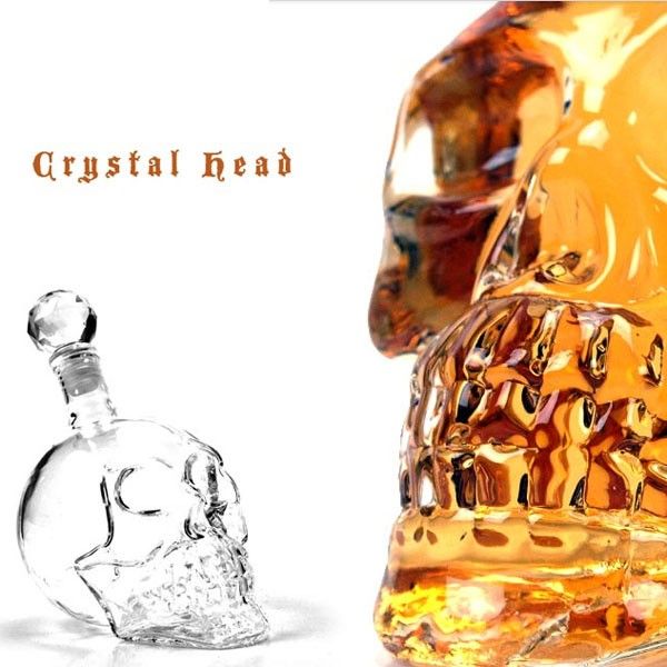 crystal head vodka bottle a special gift water clear