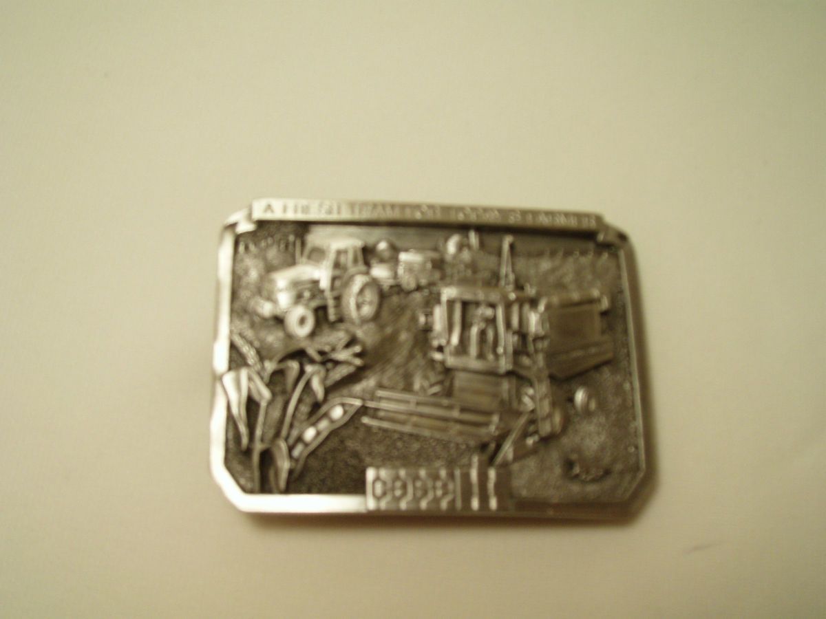 1987 Case Beltbuckle Limited Edition Case International Case Tractor