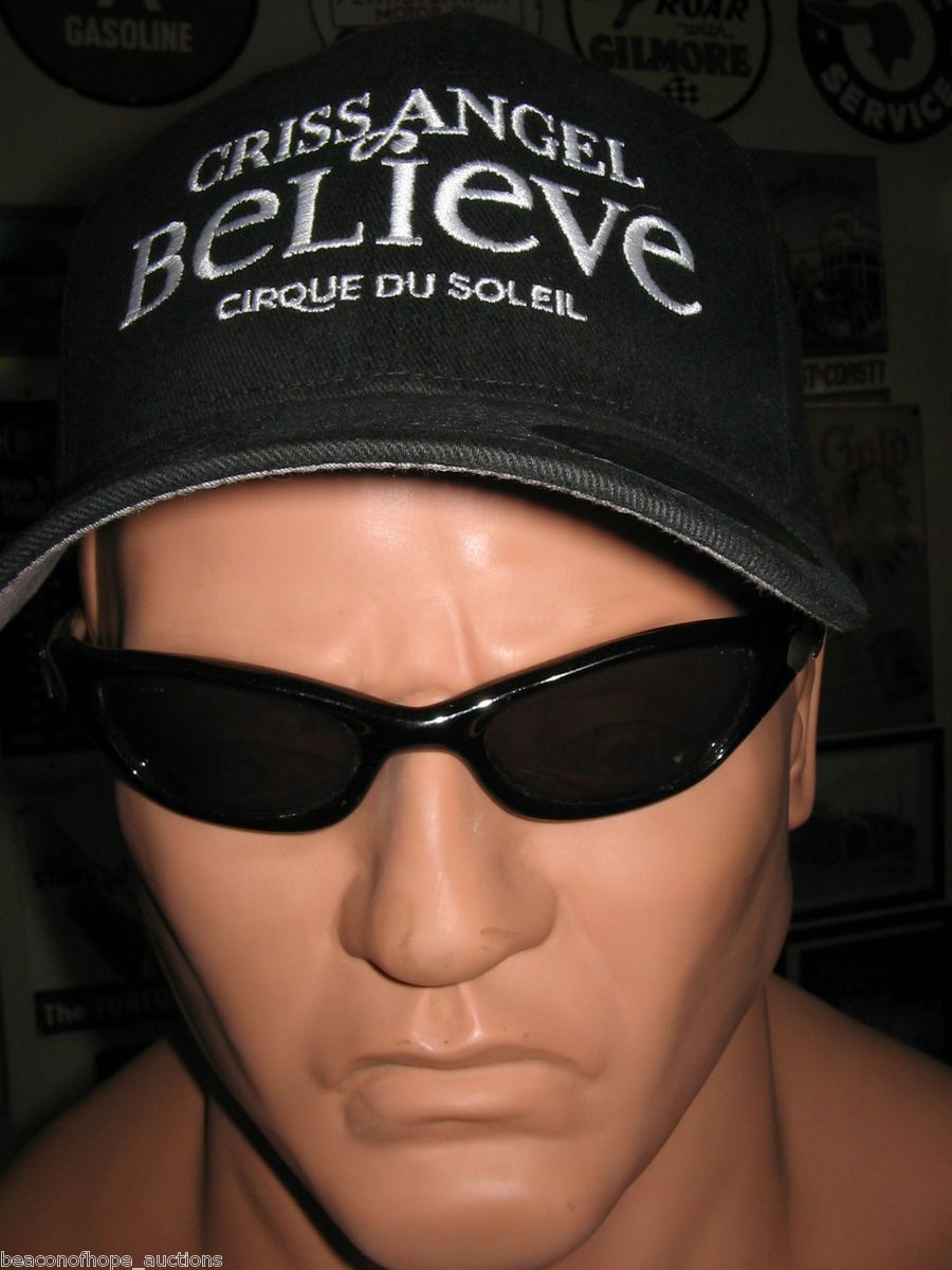 CRISS ANGEL MINDFREAK BELIEVE HAT CAP NEW AUTHENTIC MF APPAREL RARE L