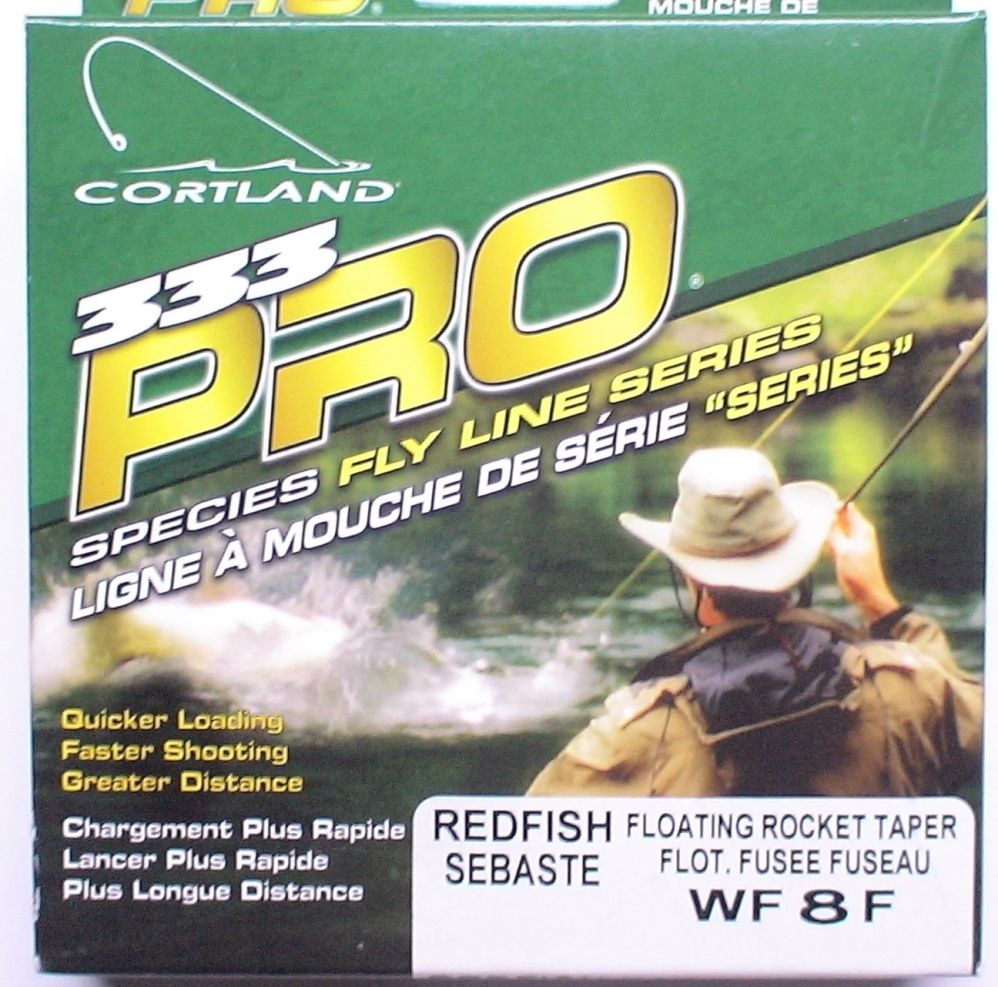 Cortland PRO Redfish 333 Fly Line WF8F Fast Loading High Floating Hi