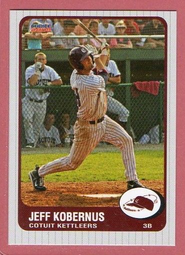 100 Ct 2008 Cotuit Kettleers Sets Jason Kipnis Brett Jackson Drew