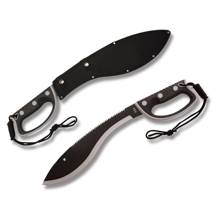 United Cutlery United Colombian Sawback Kukri w Sheath UC2778