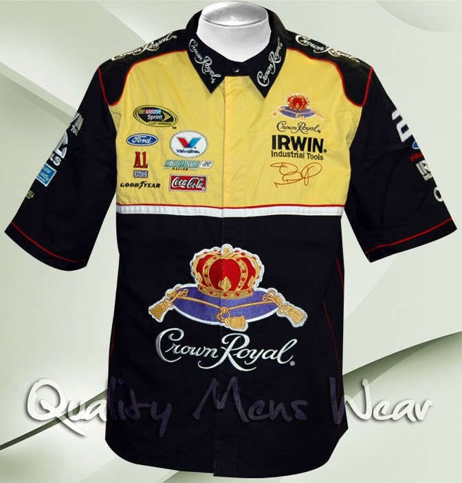 Crown Royal Jamie Mcmurray Medium Pit Crew Shirt JH Design 99