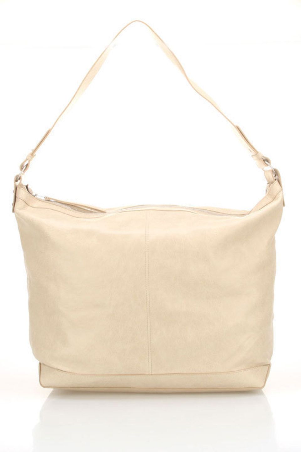 Exclusive Balenciaga Unisex Courier Messenger Bag in Papyrus Beige 100