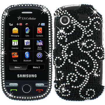 Bling Rhinestone Case Cover Samsung Messager Touch R630