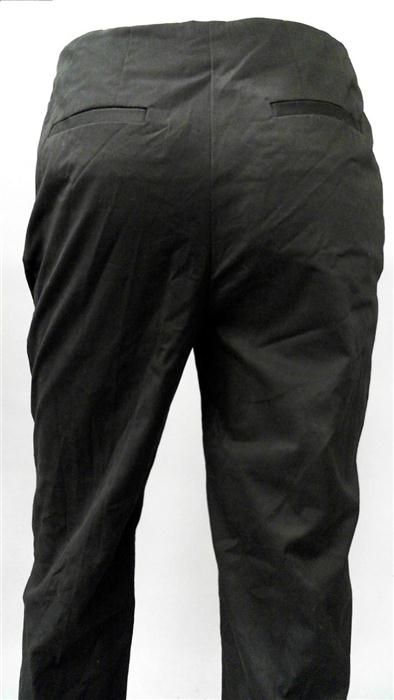 Covington Ladies Womens Stretch Dress Capri Pants Sz 4 Black Solid