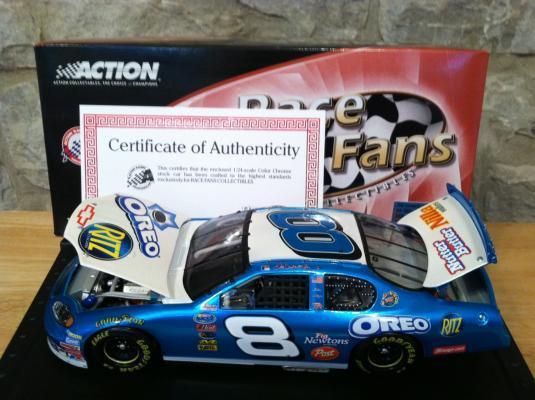 Dale Earnhardt Jr 8 OREO RITZ 2006 Monte Carlo 1 24 CHROME Action