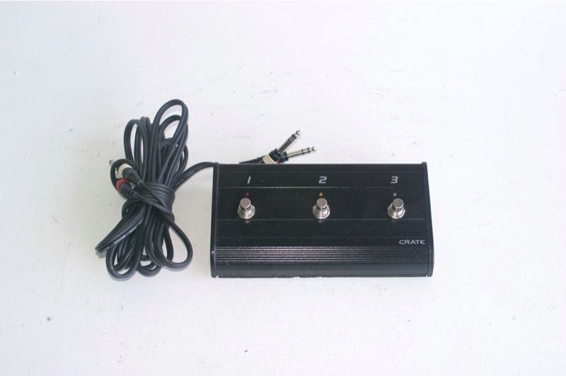 Crate 3 Switch Amplifier Effects Channel Foot Pedal