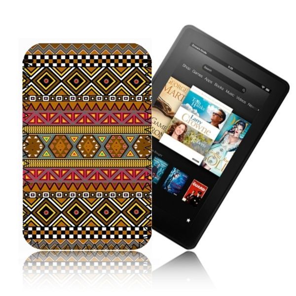 AZTEC Tribal pattern  KINDLE FIRE ( I & II ) Case,Cover,Pro