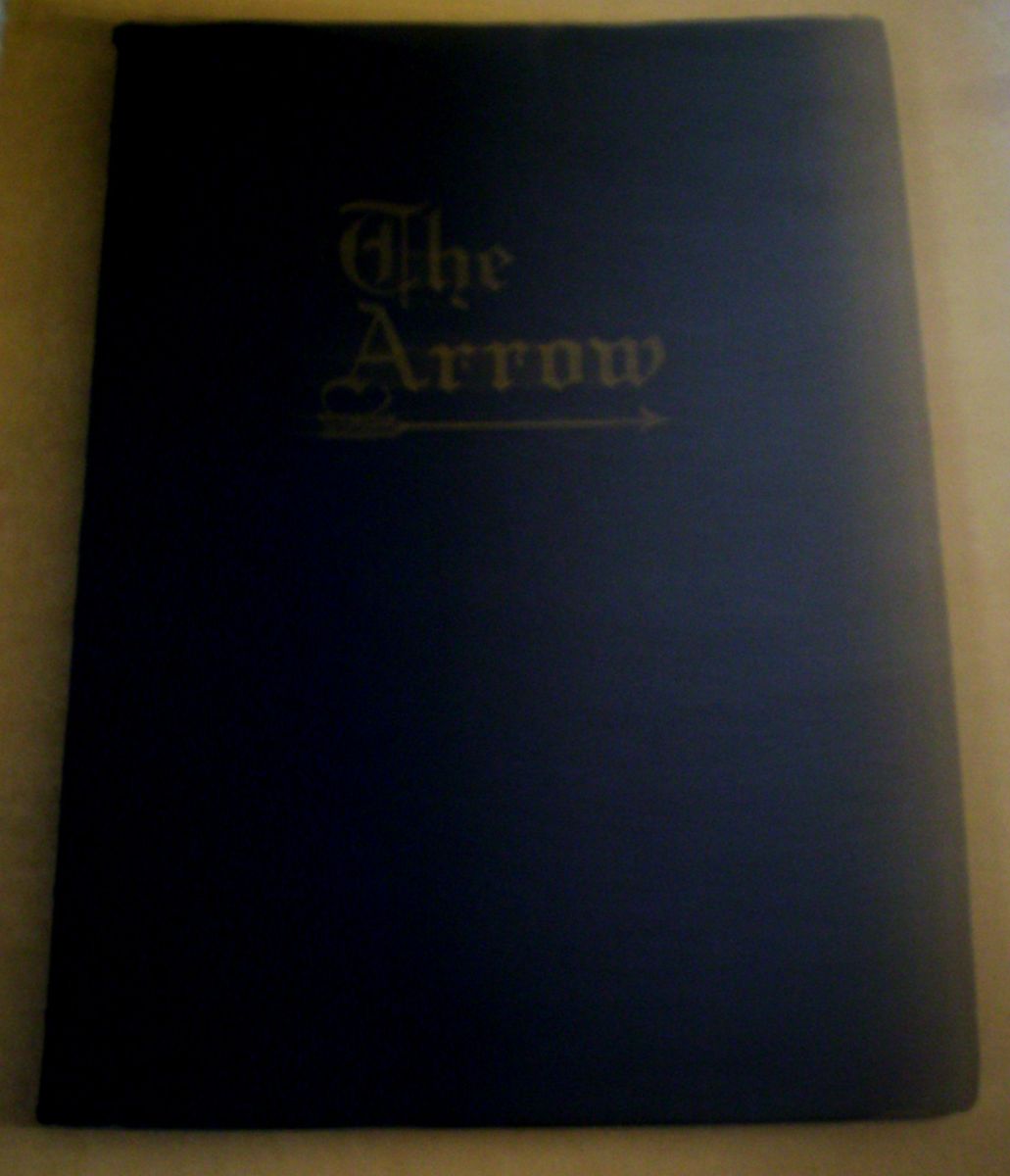 Vintage The Arrow Cudahy High School Yearbook From 1927 With