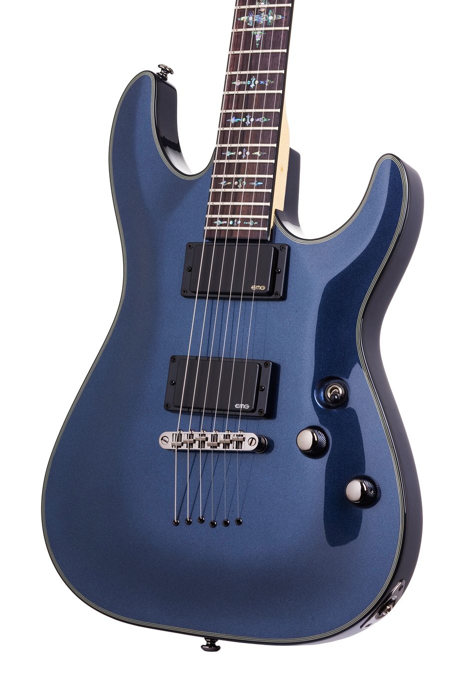 Schecter Damien Elite 6 Dark Metallic Blue DMB ELITE6