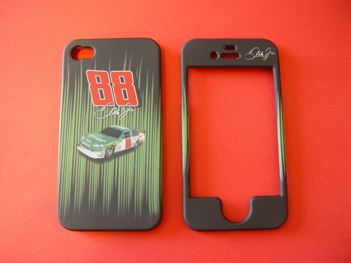 Dale Earnhardt Jr Apple iPhone 4 4G 4S Cell Phone Faceplate Case Cover