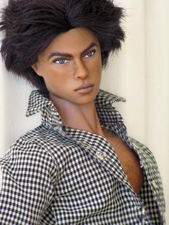 OOAK Francisco Fashion Royalty Homme Doll Repaint Oss