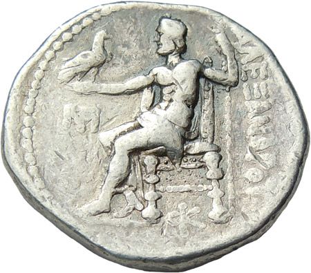 Alexander III The Great Macedon AR Tetradrachm Herakles Zeus Ancient