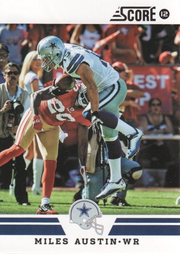 2012 Score 94 Miles Austin Dallas Cowboys