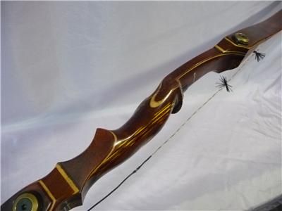 2006 DALE DYE MEDICINE POINT TD RECURVE 62 LONG BOW 59#MINT