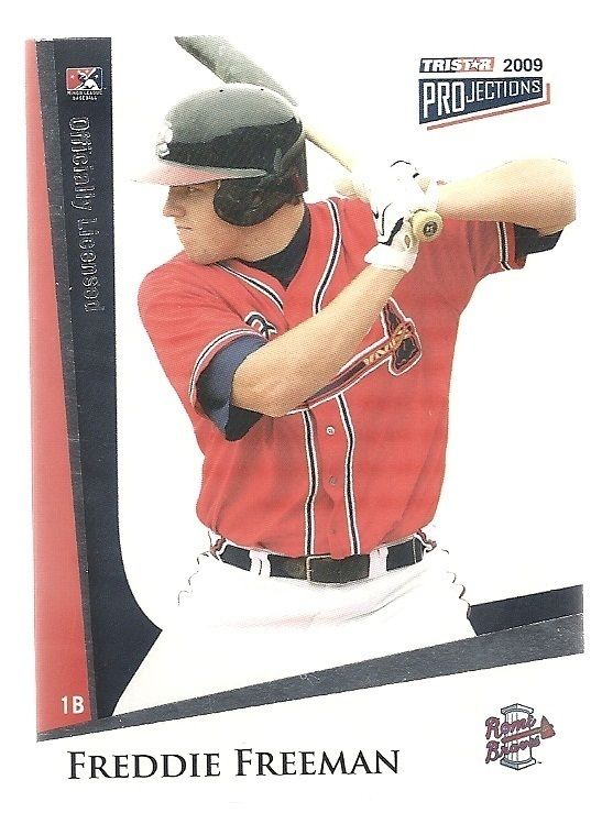  Freddie Freeman 2009 Tristar Projections 5 RC