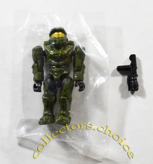 Halo 4 Mega Bloks Master Chief Unsc mark VII Spartan Armor w Sticky