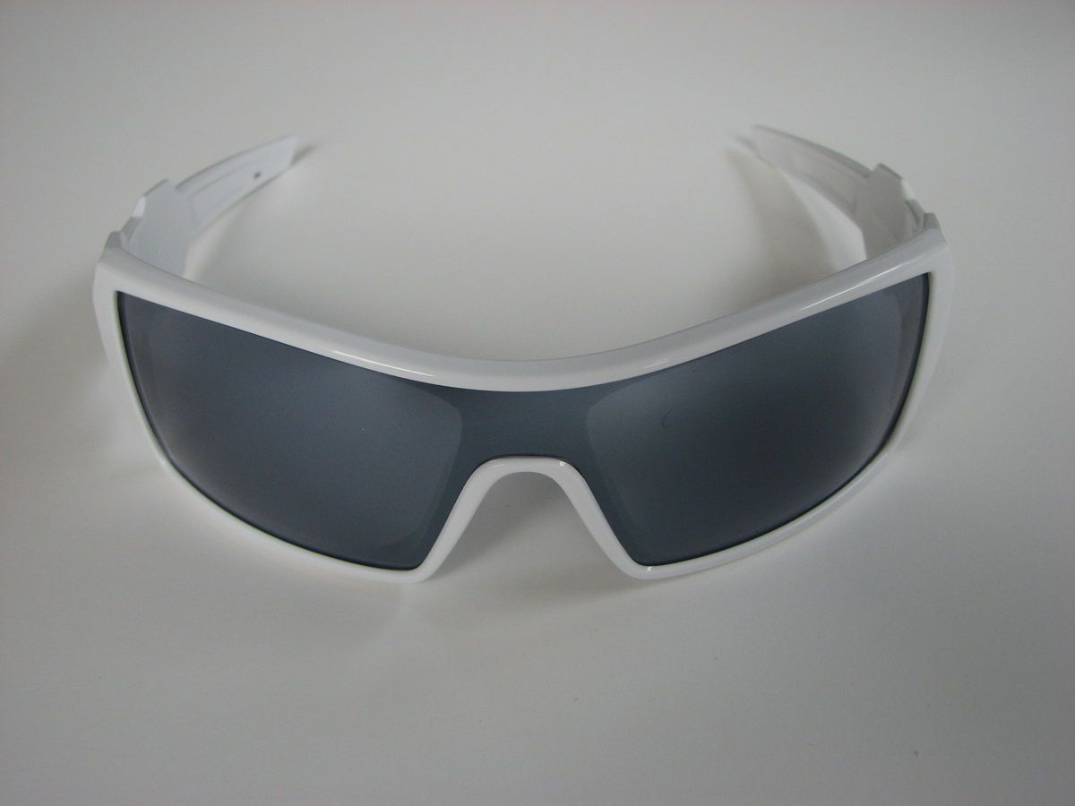  Rig Polished White Frame w Black Onyx Polarized Custom Lenses
