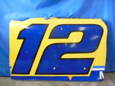 Sam Hornish Jr Race Used 12 Penske Truck Rental Dodge Door Sheetmetal