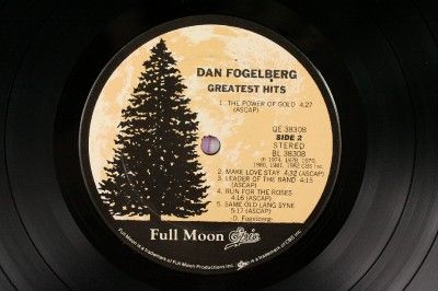 33 lp record dan fogelberg greatest hits qe38308
