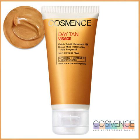 CCB Paris Cosmence Day Tan Moisturizer Auto Bronzant 50