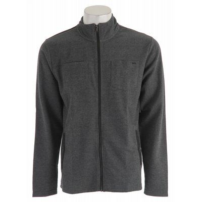 rvca dante slim fit ls zip shirt nvy 11 rtag