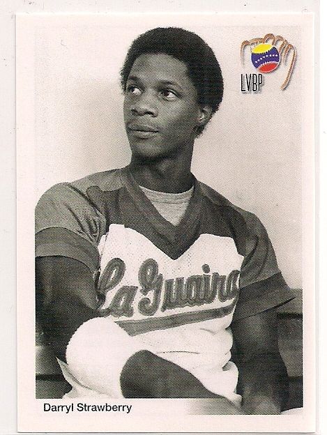 2008 Venezuelan Sticker Panini 92 Darryl Strawberry